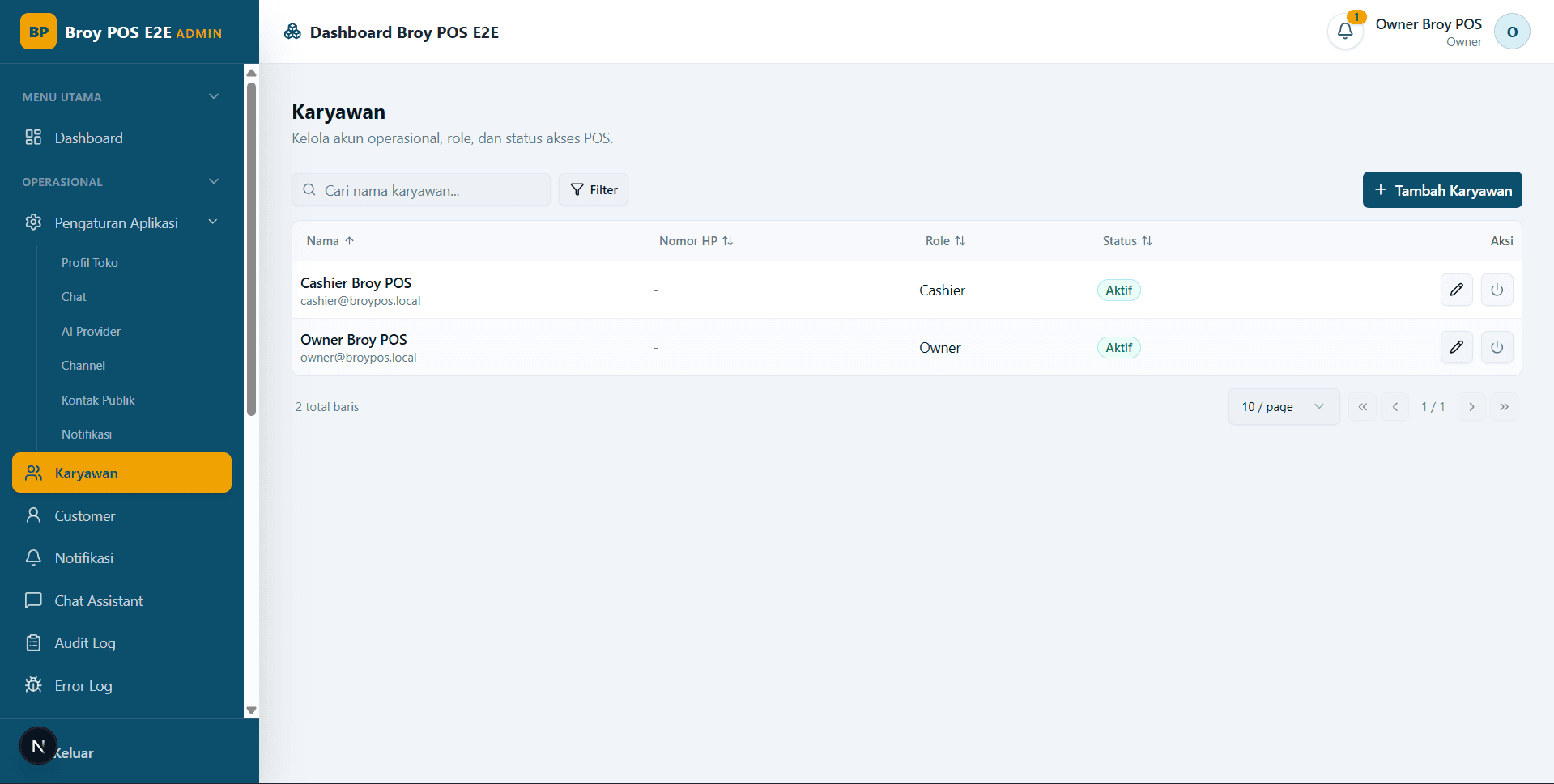 Broy POS screenshot 4