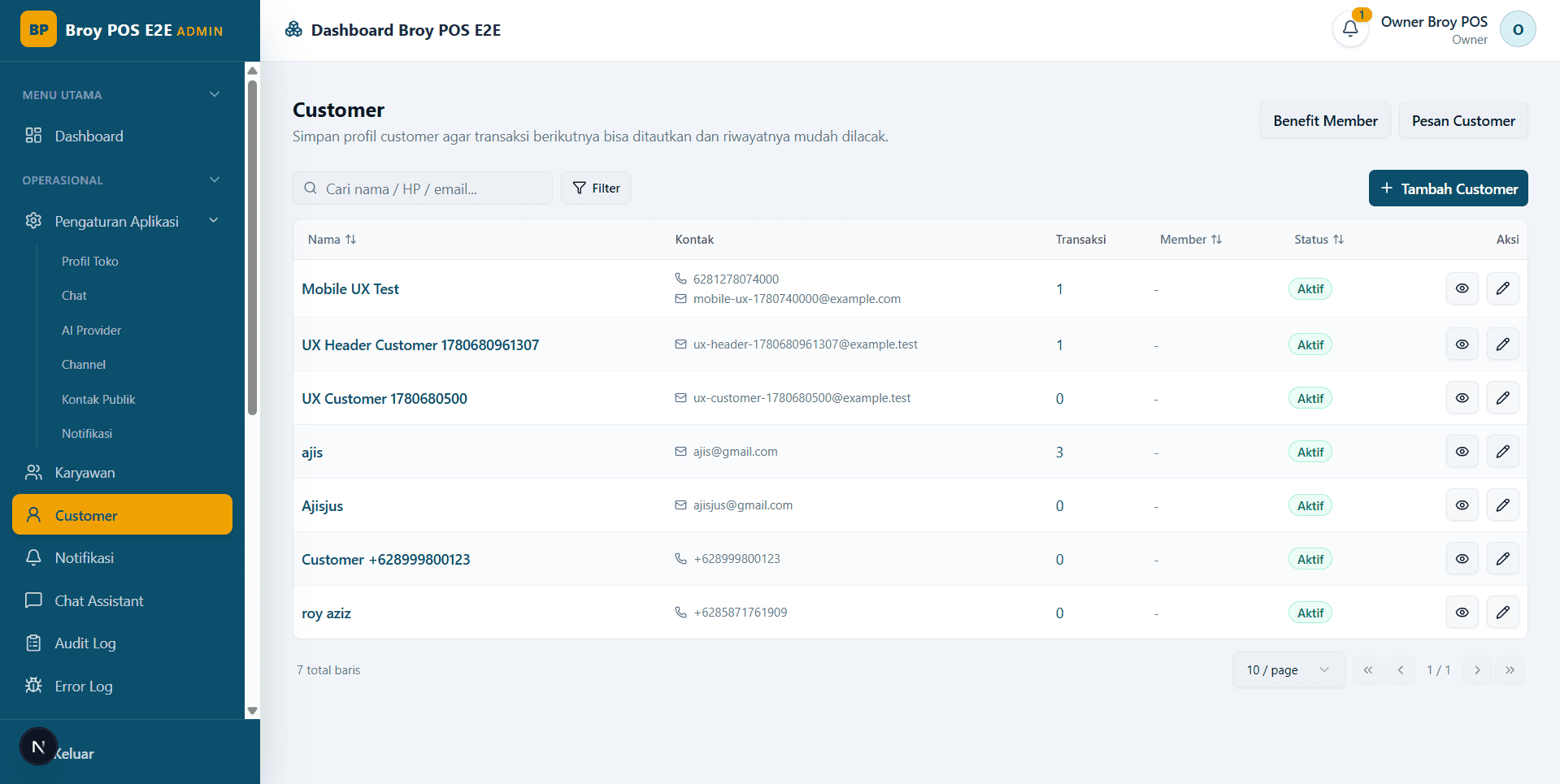 Broy POS screenshot 5